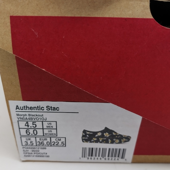 VANS Authentic Stac Morph Glow in the Dark Sneakers 6 - Picture 7 of 10